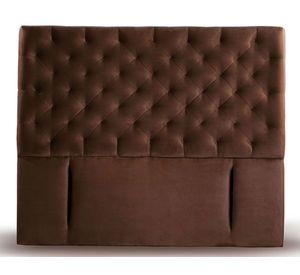 Respaldo 2 plazas Brescia tela chocolate Latam Home