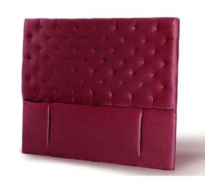 Respaldo 2 plazas Brescia tela burdeo Latam Home