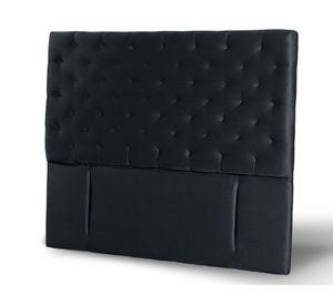 Respaldo King Brescia tela negro Latam Home