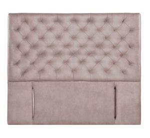 Respaldo 2 plazas Brescia cuero gris Latam Home