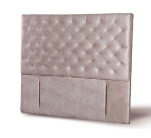 Respaldo 2 plazas Brescia cuero gris Latam Home