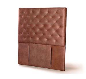Respaldo 1.5 plazas Brescia cuero tabaco Latam Home