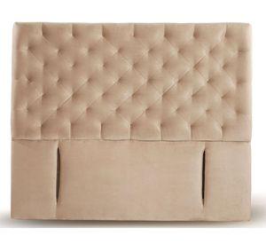 Respaldo King Brescia tela beige Latam Home
