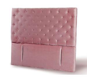Respaldo King Brescia tela rosa Latam Home