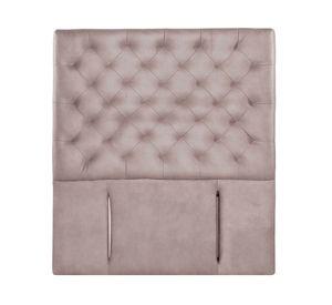 Respaldo 1.5 plazas Brescia cuero gris Latam Home