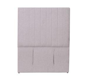 Respaldo 1.5 plazas Sorrento lino gris claro