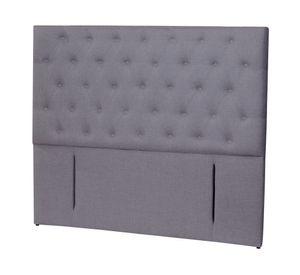 Respaldo King Florencia lino gris oscuro