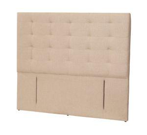 Respaldo King Nápoles lino beige