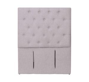 Respaldo 1.5 plazas Florencia lino gris claro