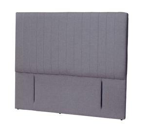 Respaldo King Sorrento lino gris oscuro