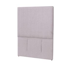 Respaldo 1 plaza Sorrento lino gris claro
