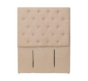 Respaldo 1 plaza Florencia lino beige