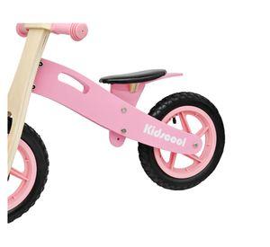Bicicleta sin pedales New Riders rosado 12"
