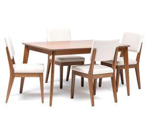 Comedor 4 sillas Olive café