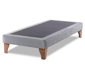 Base cama europea 1 plaza Zen gris