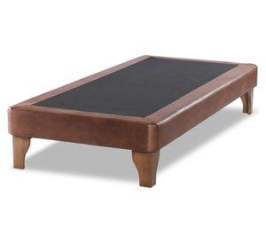Base cama europea 1 plaza Zen tabaco