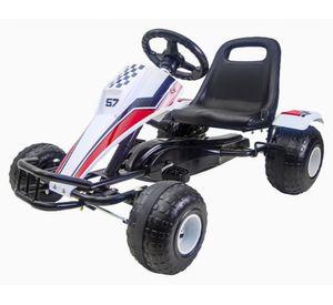 Go kart Racing blanco