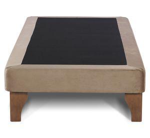 Base cama europea 1 plaza Zen beige