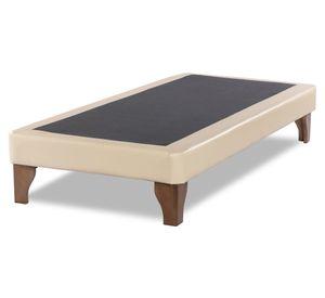 Base cama europea 1 plaza Zen beige