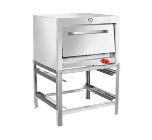 Horno 1 cámara inox. semi industrial 58x65 gas licuado