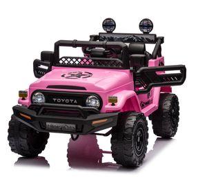 Jeep a batería 12V Crusier Rosado