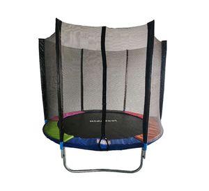 Cama elástica HO8FT-3W6P Rainbow 244 cm