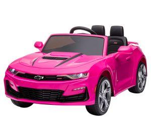Auto a batería 12V Camaro Rosado