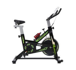 Bicicleta spinning verde/gris Live up