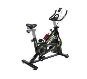 Bicicleta spinning verde/gris Live up