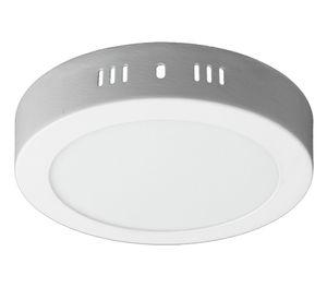 Panel LED sobreponer 1L 18W luz día redondo Drl