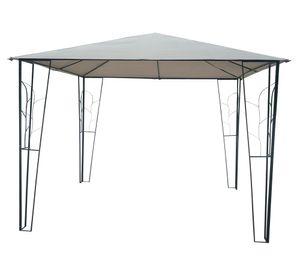 Pérgola 300x300 cm taupe Outzen.