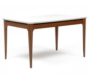 Comedor Addar 4 sillas Sagan Ratan beige