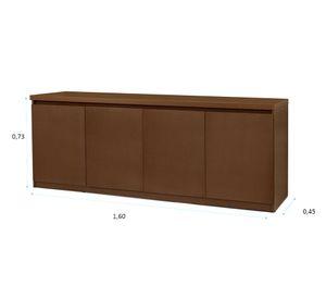 Comedor 6 sillas Lorenzi + buffet Tamburato Decocasa