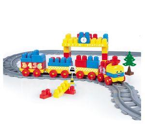 Bloques 89 piezas Tren Kidscool