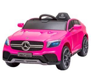 Auto a batería Mercedes GLC Coupe rosado Kidscool