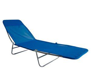Reposera Basic too TXT azul