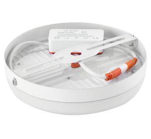 Foco sobrepuesto led redondo 24W 17 cm luz fría blanco