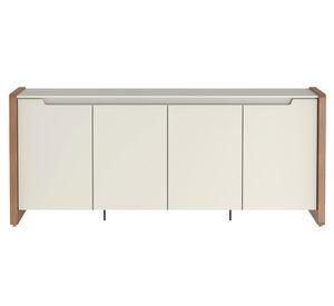 Buffet 4 puertas Bristol blanco Decocasa