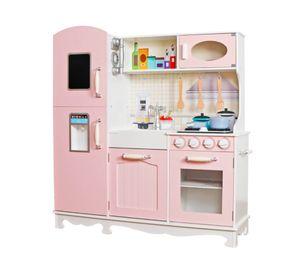 Cocina LED kitchen XL W10C409E rosado + accesorios