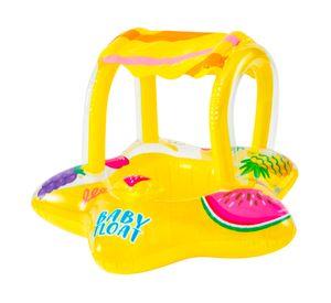 Flotador inflable con asiento Star amarillo