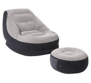 Sillón inflable con posa pies Relax