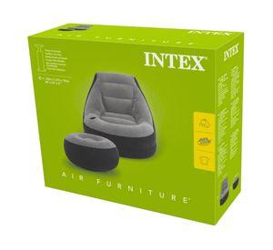 Sillón inflable con posa pies Relax