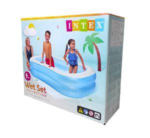 Piscina inflable 540 lt 48x203x152 cm Aqua