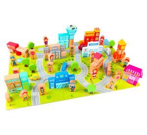 Juego de construcción Ciudad Feliz