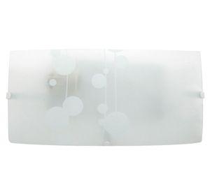 Aplique 1L E27 Glos blanco ByP