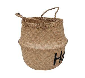 Canasto D4 fibra natural 30 cm