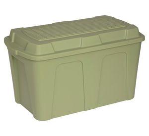 Baúl verde polipropileno 140 lt