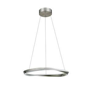 Lámpara colgar LED Algorab níquel