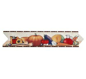 Pack listel Cocina Huerto diseño 8.5x33 cm 3 un.