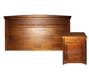 Set respaldo 1 1/2 plazas + 1 velador Veneto Rosen